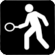 Pierce, T. (1996): The International Pictograms Standard, page 163: Tennis/Tenis