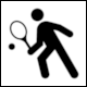 Vancouver, Stanley Park, Official Map + Guide: Pictogram Tennis