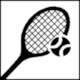 Pictogram: Tennis from an unknown source