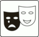 Italian Traffic Sign No 196: Theater