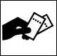 Pictogram No. PI PF 010 of ISO 7001: Tickets