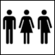 Pictogram: All-gender Restrooms from Mijksenaar (2021)