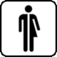 Hora page 136: Pictogram for Gender Neutral Restroom, All Gender Restroom