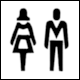 Modley & Myers page 85, Las Vegas Airport: Pictogram Toilets