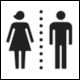 Pictogram Sanitary Facilities (Servicios higinicos) from Transantiago, Chile