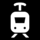 Pictogram Tramway (Tramvia) from Toscana Aeroporti (Florence)