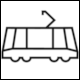 Pictogram Tram by Fuenfwerken