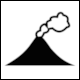 Traffic Sign Symbol 7c: Volcano (GunungApi) from Indonesia