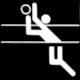 Summer Olympics Munich 1972: Pictogram Volleyball