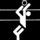 Summer Olympics Munich 1972: Pictogram Volleyball