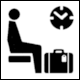 British Rail Pictogram Waiting Room (1975)