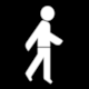 Detail from Road Sign: Residential Street (Wohnstra�e, Austria)