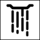 Map Symbol Waterfall (Wasserfall) Lech, Austria