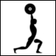 Abdullah & H�bner page 82, Summer Olympics Atlanta 1996: Pictogram Weightlifting