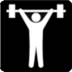 Sagamihara Map Symbol: Weightlifting