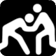 Abdullah & Hbner page 75, Summer Olympics Moscow 1980: Pictogram Wrestling