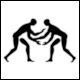 Abdullah & Hbner page 82, Summer Olympics Atlanta 1996: Pictogram Wrestling