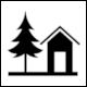 Pictogram No 2.6: Youth Hostel (Pousada de juventude) from Portugal