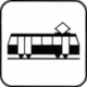 UIC 413 Pictogram Tram